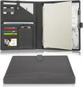 Wonderpool A4 PU Leather Portfolio Holder Ring File Document Case by Wonderpool