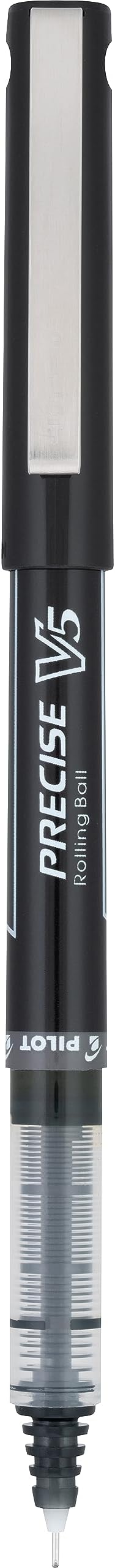 Pilot Precise V5 Rollerball Pens, Extra Fine Point 0.5 mm Black Pens, - Image 4