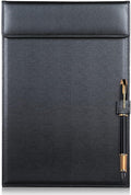 Elome PU Leather Clipboard 13" X 9" by LeLehome
