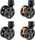 FELICON SELORSS Heavy Duty Rotation Swivel Wheels-Black-4PCS | 360°Rotate Wheel by FELICON