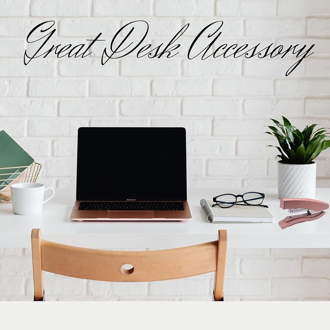 Ergonomic Desk Stapler Rose Gold - Image 4