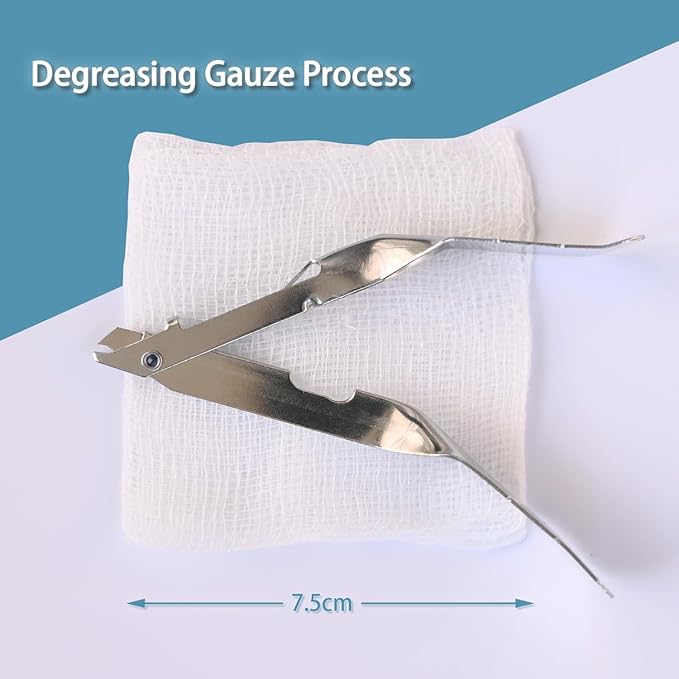 Skin Staple Removal Kit, Includes Staple Remover and Gauze Sponge - Image 2