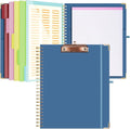 Ospelelf Clipboard with Storage 8.5 X 11，Padfolio Organizer, Spiral Portfolio by OspelelfOfficeSupplies