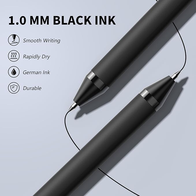 50 Pack Black Ink Pens - Image 3