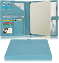 Wonderpool A4 PU Leather Portfolio Holder Ring File Document Case by Wonderpool
