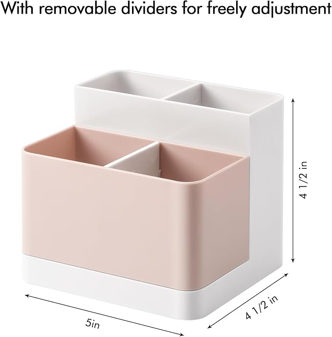 Poeland Desktop Storage Organizer Pencil Card Holder Box, Holders - Image 5