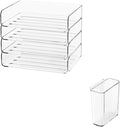 FANXIYQ 4-Tier Horizontal Acrylic Paper Tray Organizer by FANXIYQ