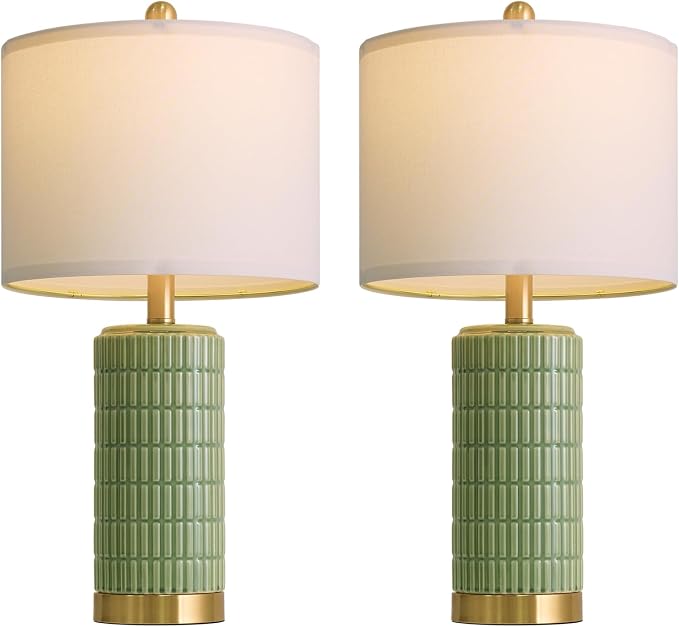 PoKat Bedside Table Lamps Set of 2 - Image 8