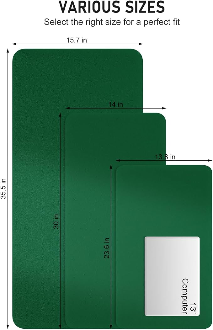 Desk Pad, Waterproof Laptop Computer Writing Mat - Image 6