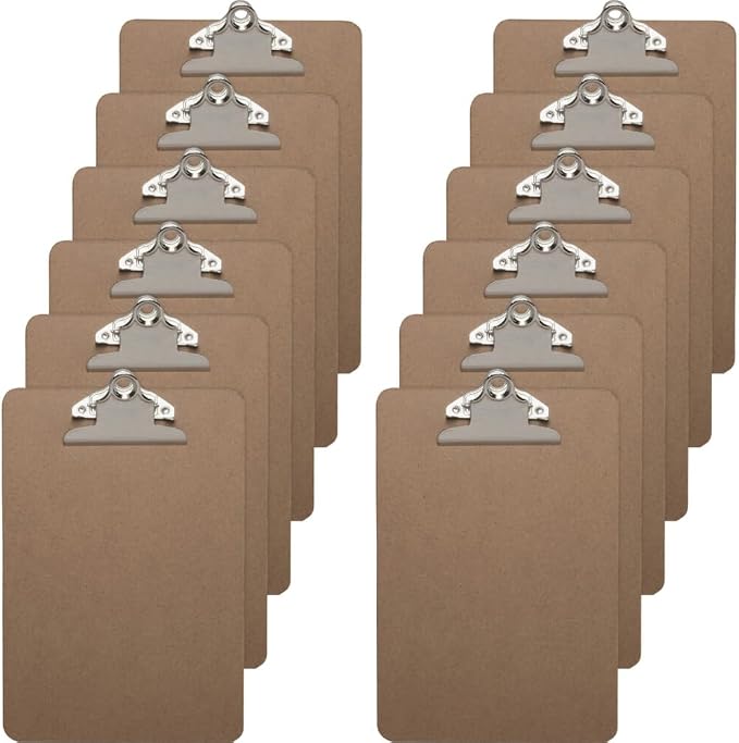 Business Source Standard Metal Clip Clipboard by BusinessSource