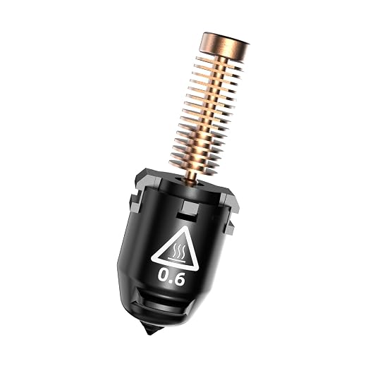 FLASHFORGE Adventurer 5M Pro Nozzle, 0.6mm Hardened, 280℃ High Flow 32mm³/s by FLASHFORGE