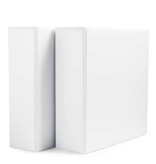 Amazon Basics 3 Ring Binders, 3 Inch D-Ring Organizer by AmazonBasics