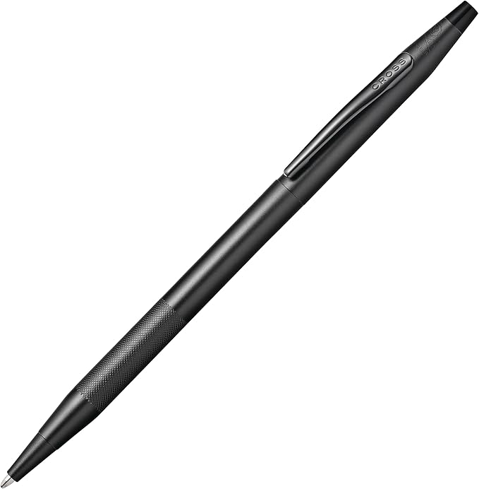 Cross Classic Century Black PVD Micro-knurl Ballpoint Pen by Cross
