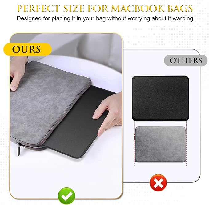 JIKIOU 3 Pack Mouse Pad with Stitched Edge, Comfortable Mouse Pads with - Image 5
