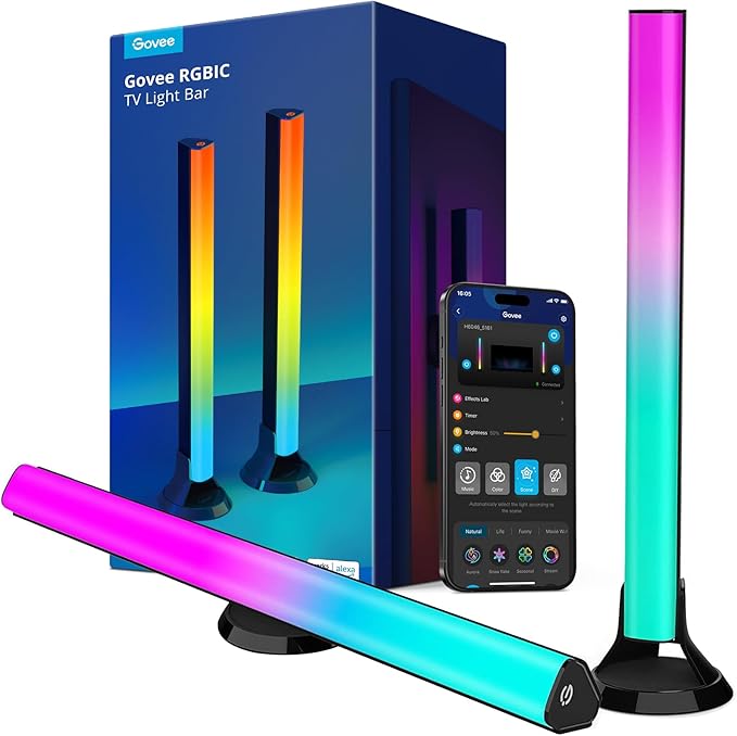 Govee RGBIC Light Bars, 15 Inches WiFi TV Backlight Suitable by Unknown