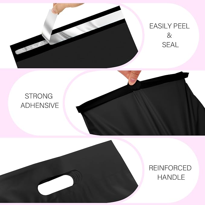 Poly Mailers 10x13 inch 25 Pcs, Upgrade Design Tamper Proof Mailers Poly Bags - Image 3
