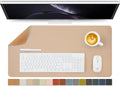 Cork Desk Mat - Dual-Sided Desk Pad by HOMIEAZICOZI
