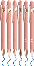 6 Pcs Blue Ink Ballpoint Pen by Lragvtbk