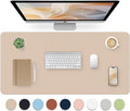Leather Desk Pad, Large Mouse Pad, Leather Desk Blotter, Non-Slip Desk Pad by Bloss
