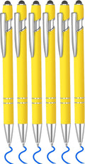 6 Pcs Blue Ink Ballpoint Pen by Lragvtbk
