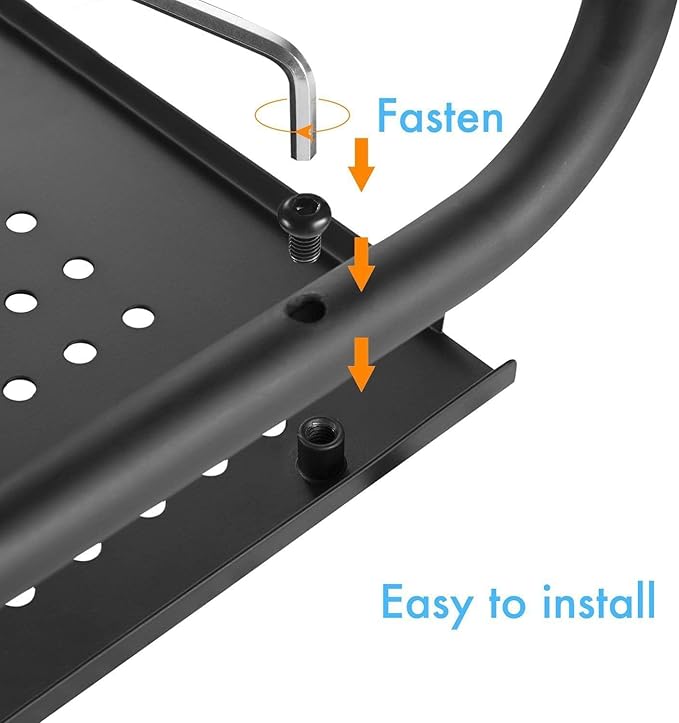 HUANUO Monitor Stand Riser for Desk, Laptop Stand, Laptop Shelf w/Vented Metal - Image 6