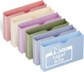 ANSOOK Plastic Manila File Jackets & File Pockets, Extra Capacity 2" Legal Size by Ansook