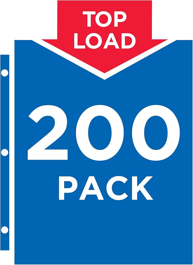 Avery Diamond Clear Heavyweight Sheet Protectors, Easy Load, 200 Document - Image 4