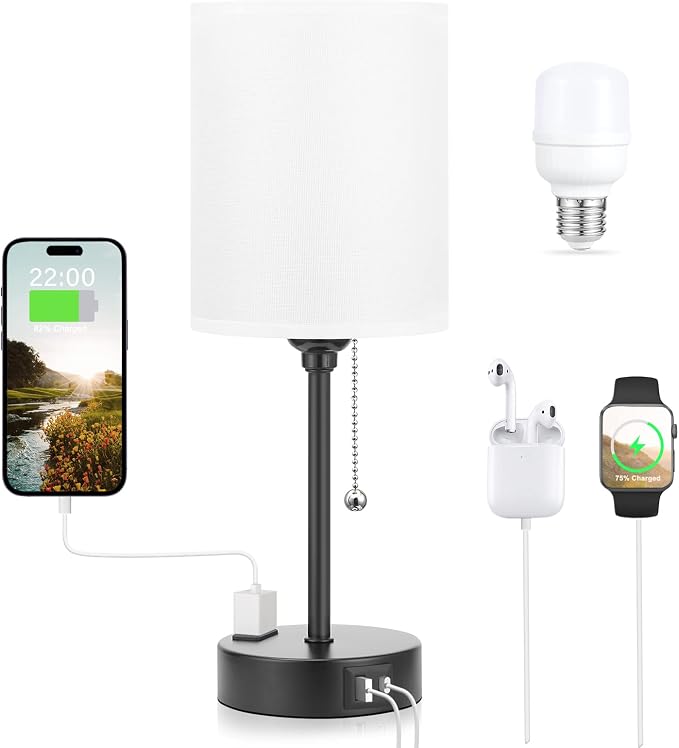 Small Bedside Table lamp for Bedroom - Image 7