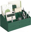 Wood Mail Organizer Countertop, Farmhouse Desk and Kitchen Countertop Storage by BELOVALE
