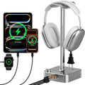 Headphone Stand with PD Fast Charger & QC3.0, Gaming Headset Holder with 3 USB by COZOO
