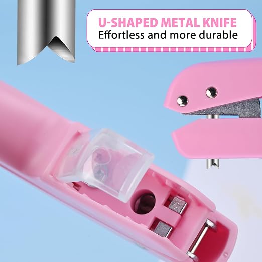 Single Hole Punch, 1/4" Hole Punches, 50% Labor Savings, Paper Hole Puncher - Image 4