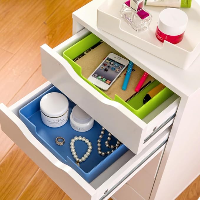 Letter Tray, 2 Pack Stackable Desk Organizer - Image 6