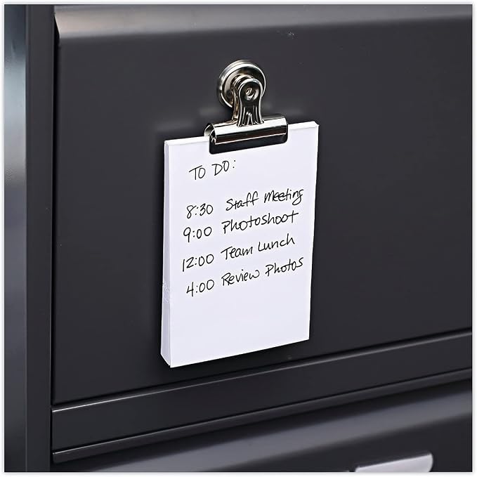 Universal 31261 Bulldog Magnetic Clips, 1/2-Inch Capacity, 2 1/4-Inch Wide - Image 8