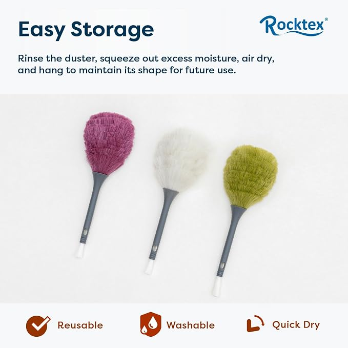 3 Pack Microfiber Delicate Duster & Detail Brush - Image 3