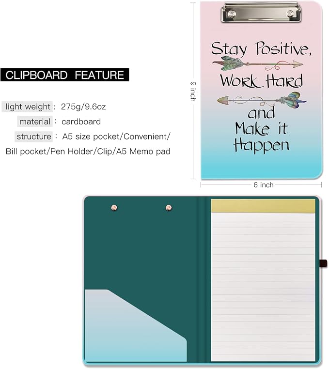Hongri Mini Clipboard Folio - Image 3