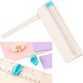 Mini Paper Trimmer with Extending Ruler, Paper Cutter with Cutting and Scoring by CYFUNDESIGN