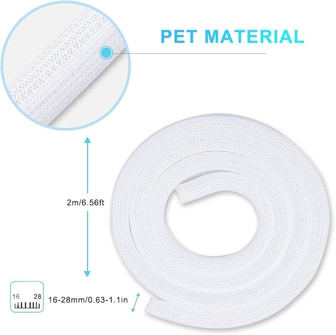 AGPTEK Cable Sleeve, 6.6ft - Image 2