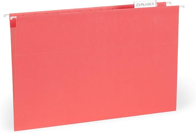 25 Blue Summit Supplies Legal Size Hanging File Folders - Image 7