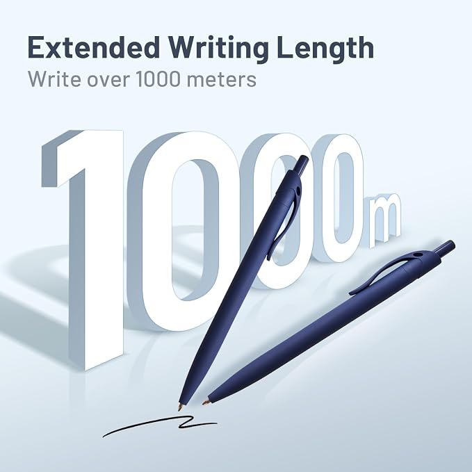 BallPoint Pens, 50 Pack, Bulk Pens, Click Pens - Image 4