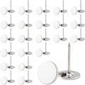100pcs Metal Thumb Tacks, Heavy Duty Flat Head Push Pins, Upholstery Tacks by Unknown