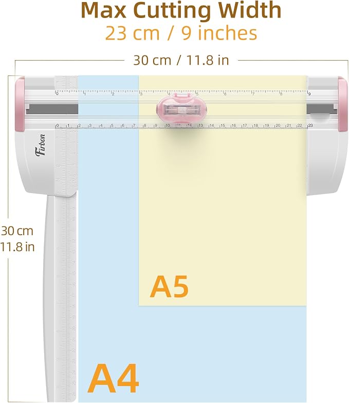 Firbon 3-in-1 Paper Cutter, Scoring & Perforating Blades - Image 3