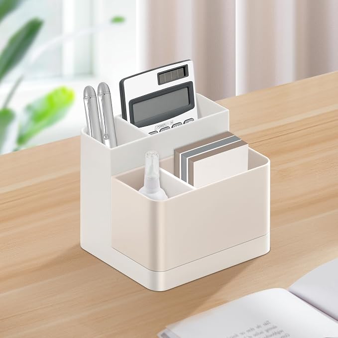 Poeland Desktop Storage Organizer, Pen and Pencil Cases Boxes, Pen or Pencil - Image 3