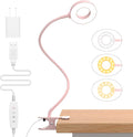 iZELL LED Desk Lamp with Clamp, Reading Light with 3 Color Modes & 10 by iZell