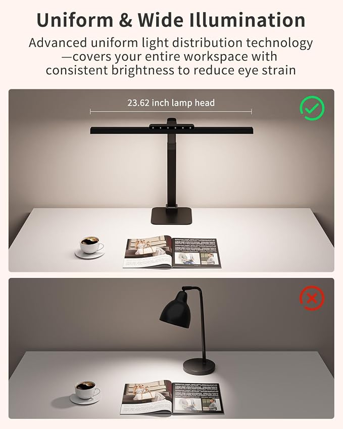 Architect Desk Lamp for Home Office, Bright Gooseneck Light - Image 2
