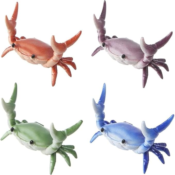 New Japanese Creative Cute Crab Pen Holder Weightlifting Crabs Penholder by Unknown
