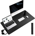 YSAGi Non-Slip Leather Desk Pad L Size, Waterproof Laptop Computer Desk by YSAGi