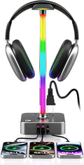 cozoo Gifts for Gamer Men All-in-One RGB Headset Stand & Charging Station | 3 by COZOO