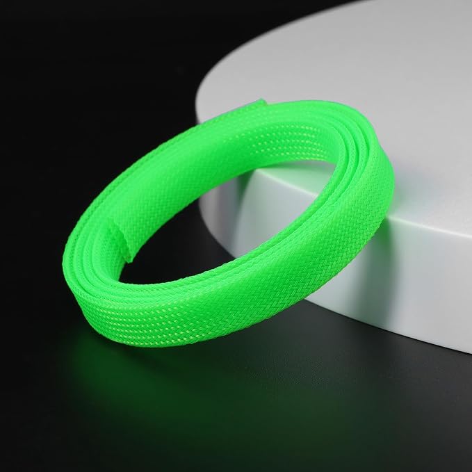 25ft PET Expandable Braided Cable Sleeve 1/4inch Pet Braided Cable Sleeve - Image 3