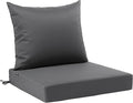 Favoyard Outdoor Seat Cushion Set 24 x 24 Inch Waterproof & Fade Resistant by OutdoorFurnitureAccessories