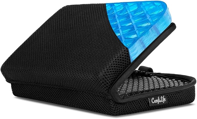 ComfiLife Ergo-Gel Airplane Seat Cushion – Travel Seat Cushion – Compact by ComfiLife